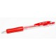 Uni Locknock Ball point pen, Red